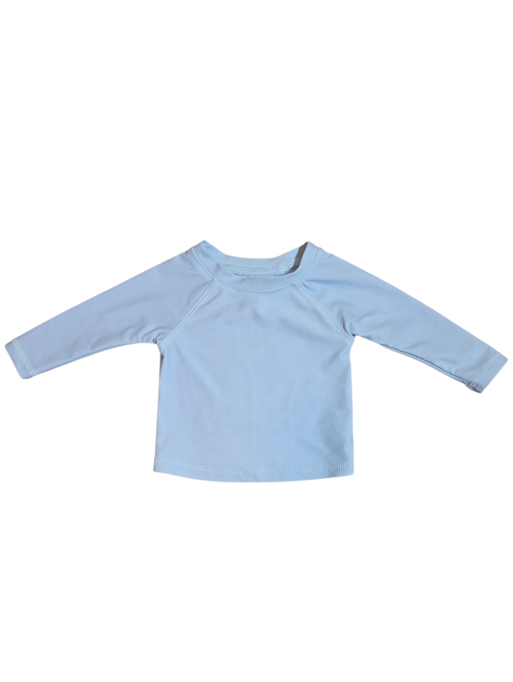 Starting Out Light Blue Long Sleeve Swim Shirt - 6M
